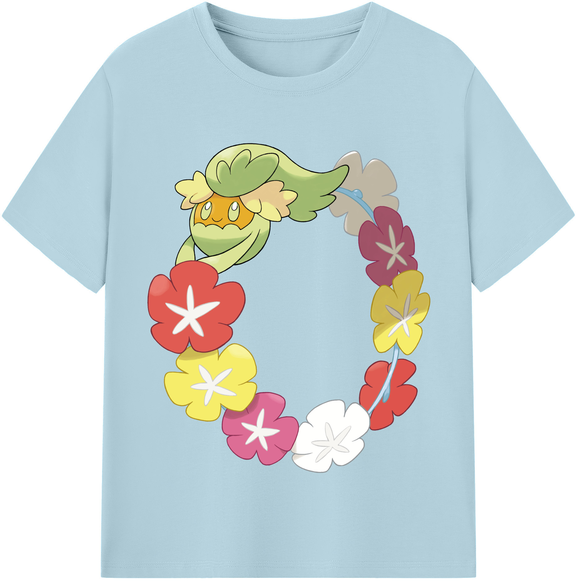 （画像用） ポケットモンスター Pokémon 綿100％半袖Tシャツ（フロントプリント）